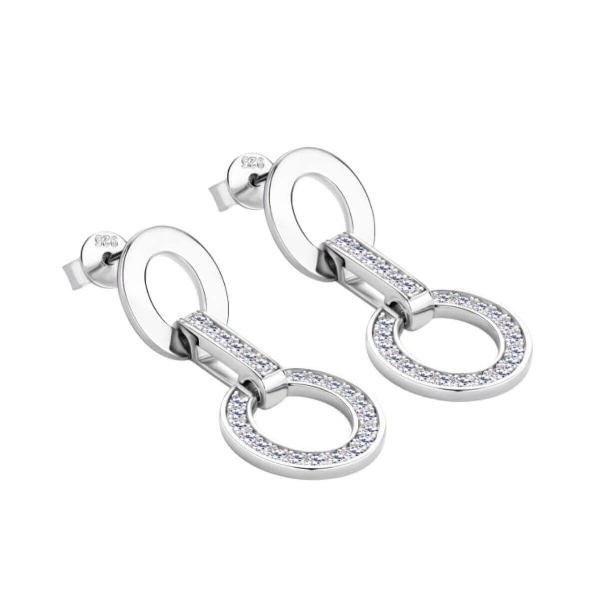 Dangle Hoop Earrings