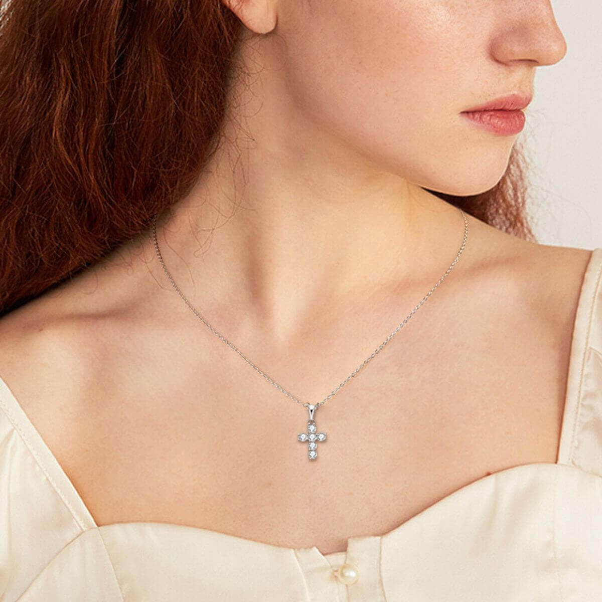 Diamond Cross Necklace