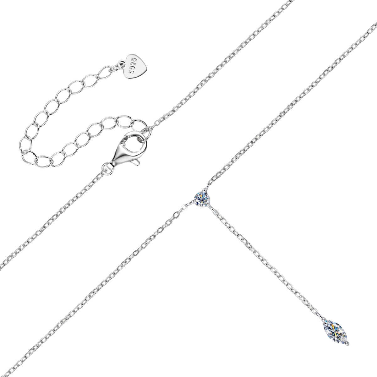 Diamond Lariat Necklace