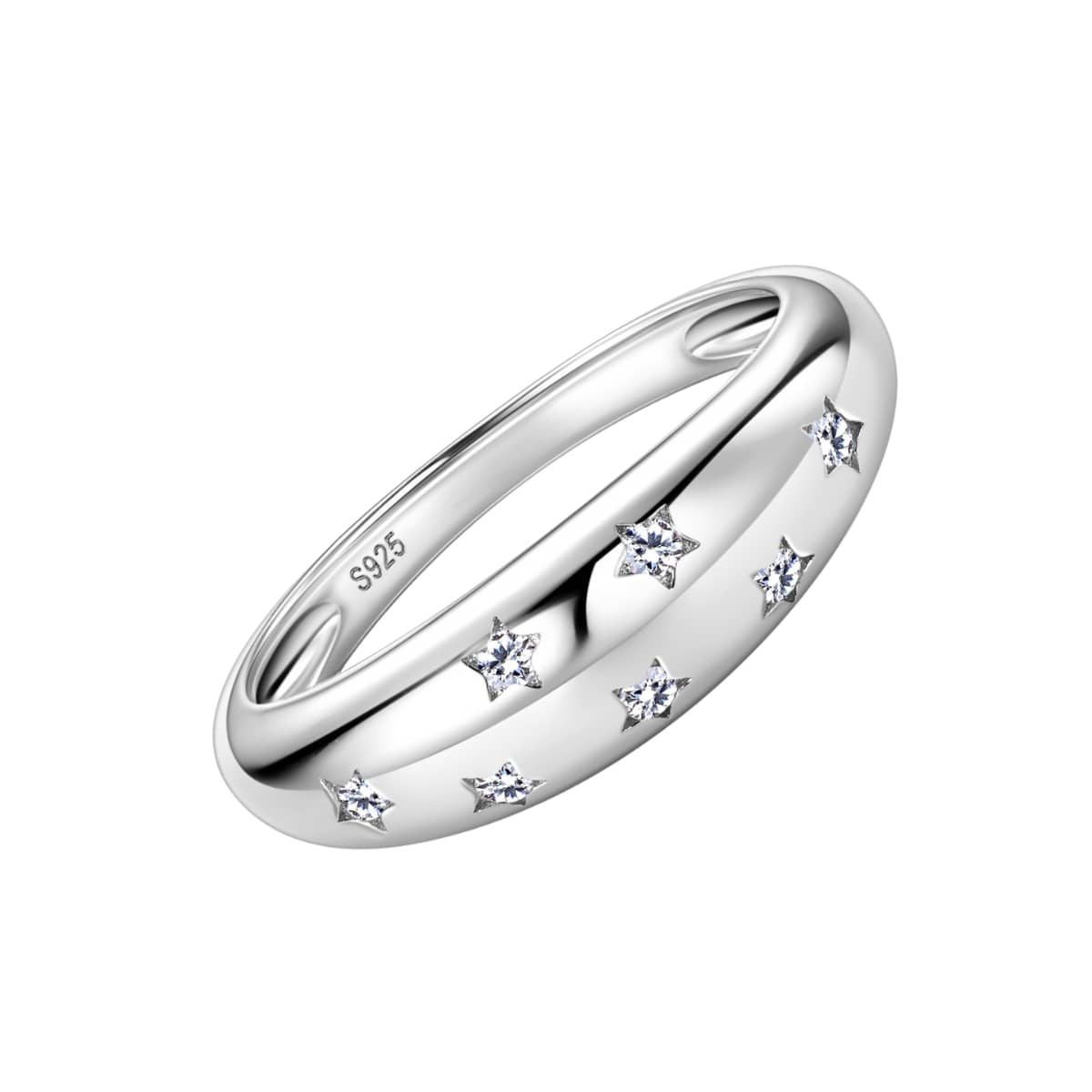 Diamond Star Dome Rings