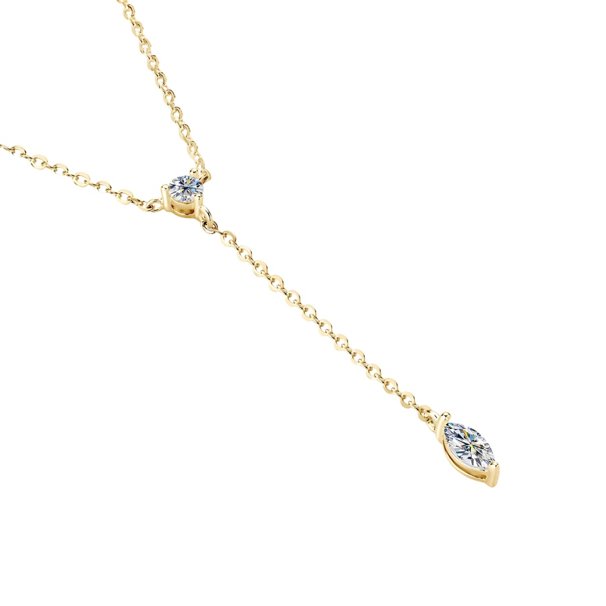 Diamond Lariat Necklace