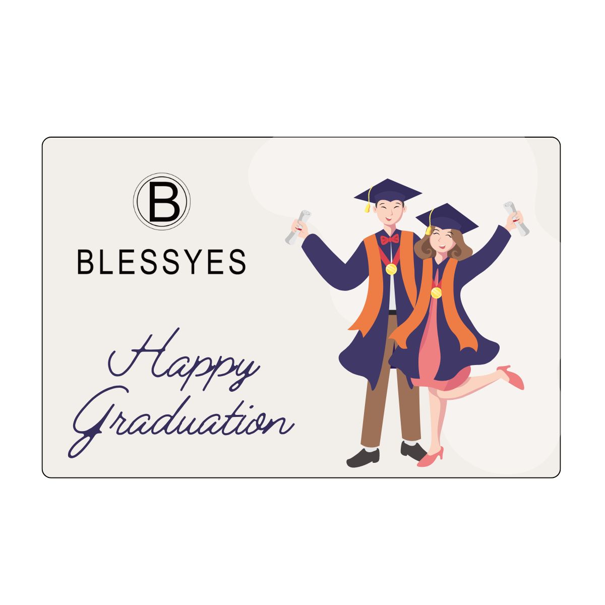 Graduation gift card