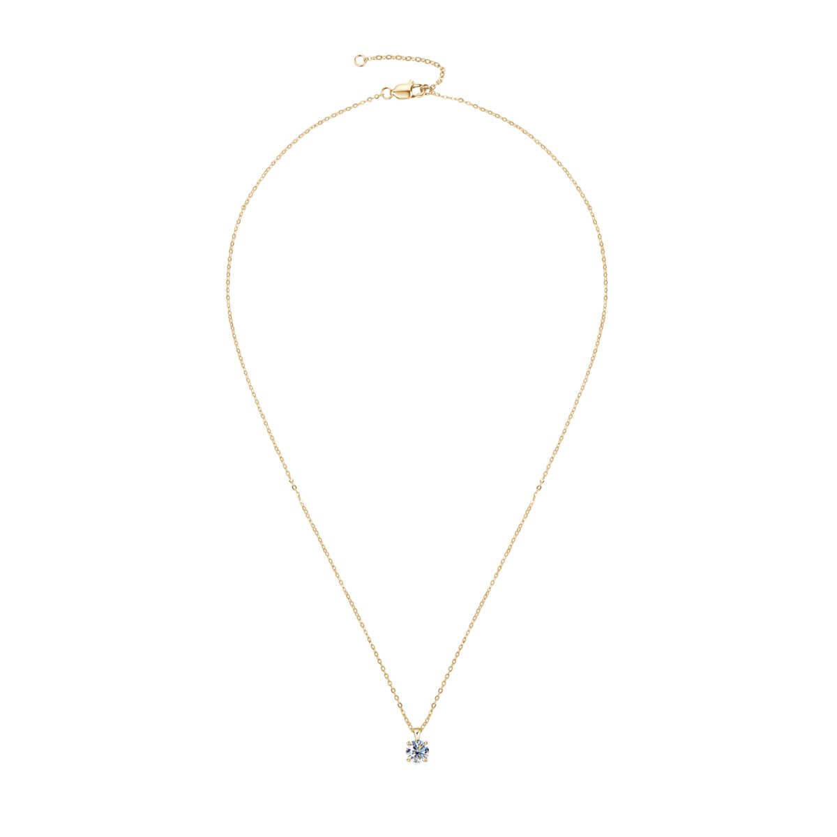 Solitaire Diamond Necklace