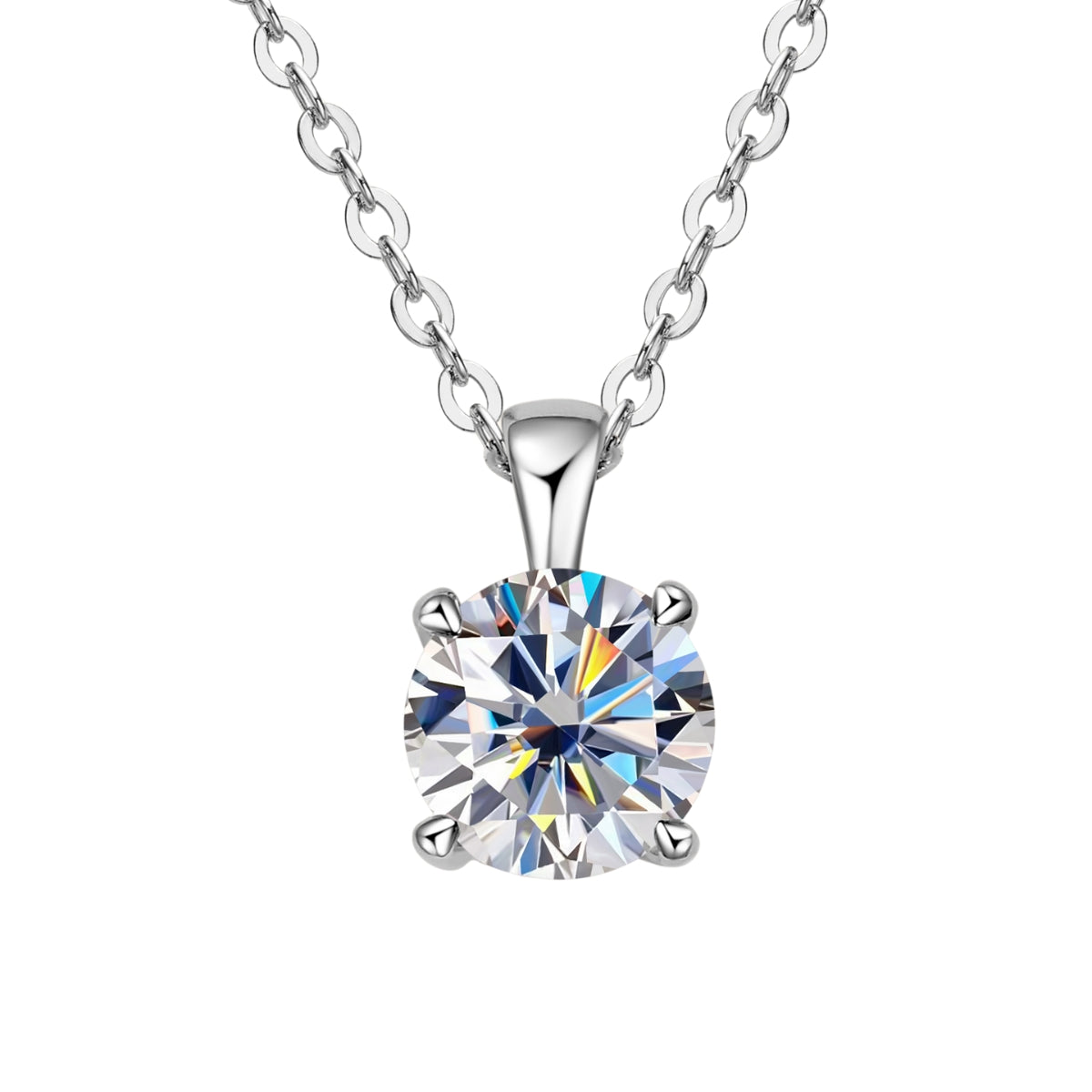 Solitaire Diamond Necklace