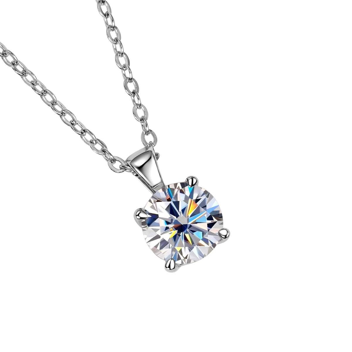 Solitaire Diamond Necklace