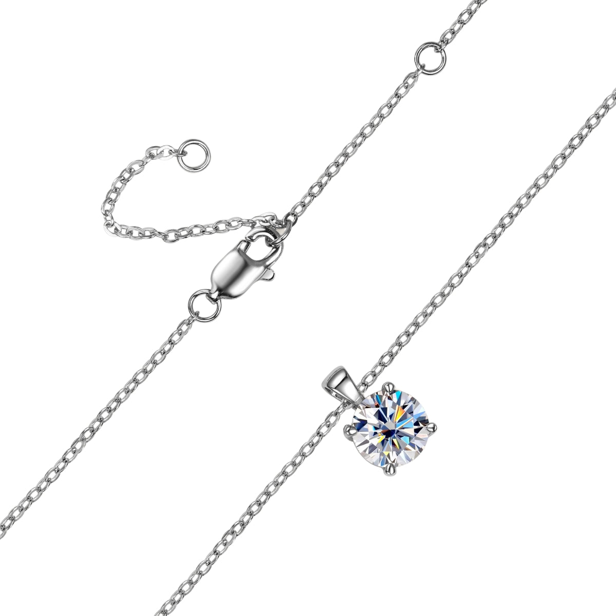 Solitaire Diamond Necklace