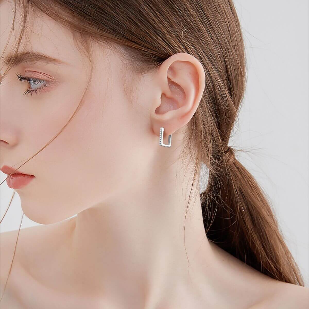 Square Hoop Earrings